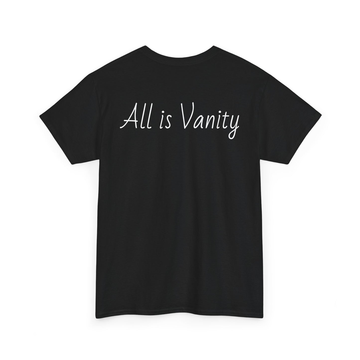 Heavy All Is Vanity – Classic Skull Tee