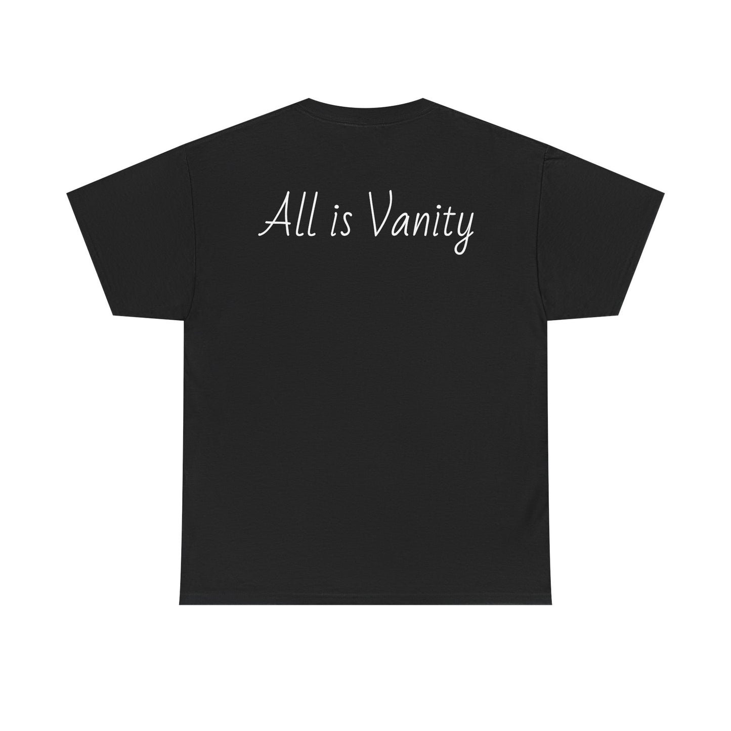 Heavy All Is Vanity – Classic Skull Tee