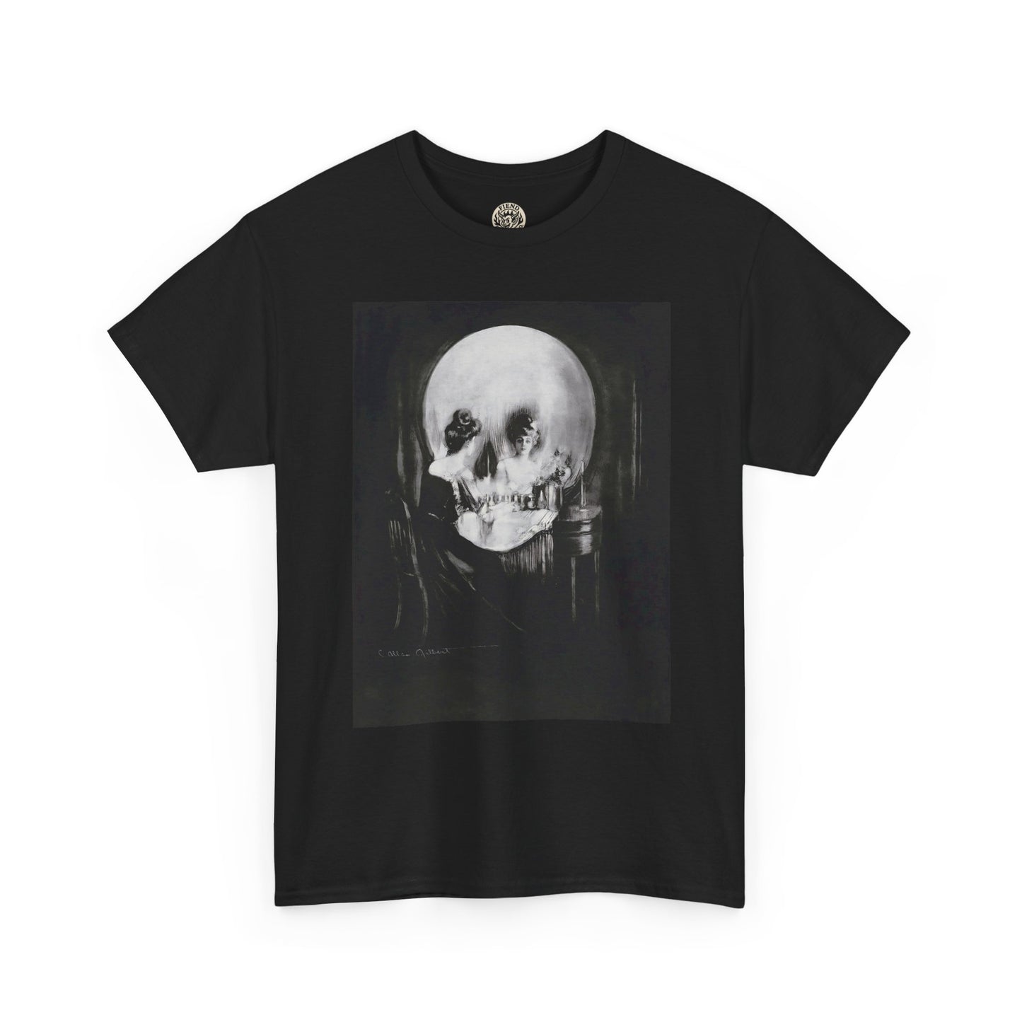 Heavy All Is Vanity – Classic Skull Tee